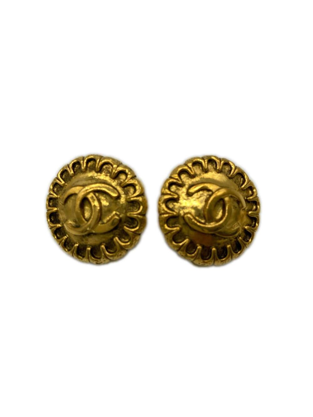 Chanel Cc Logo Clip-On Earrings Metal #351331C66B